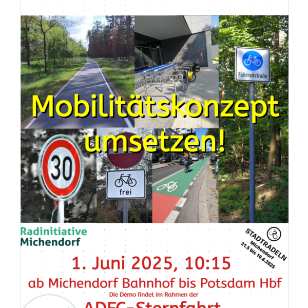 Sternfahrt 2025: Mobilitätskonzept umsetzen