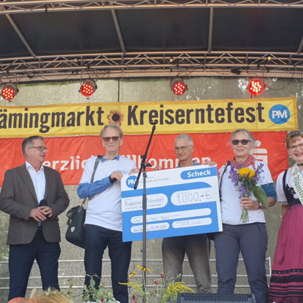 Die Radinitiative Michendorf hat einen Lokal-Agenda-Preis PM erhalten